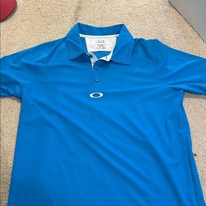 Oakley Blue Performance Polo Shirt